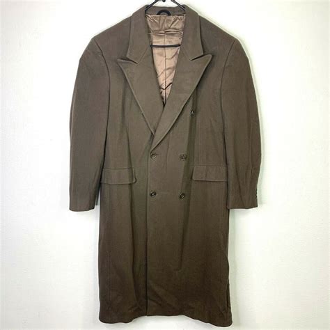 christian dior long wool overcoat.